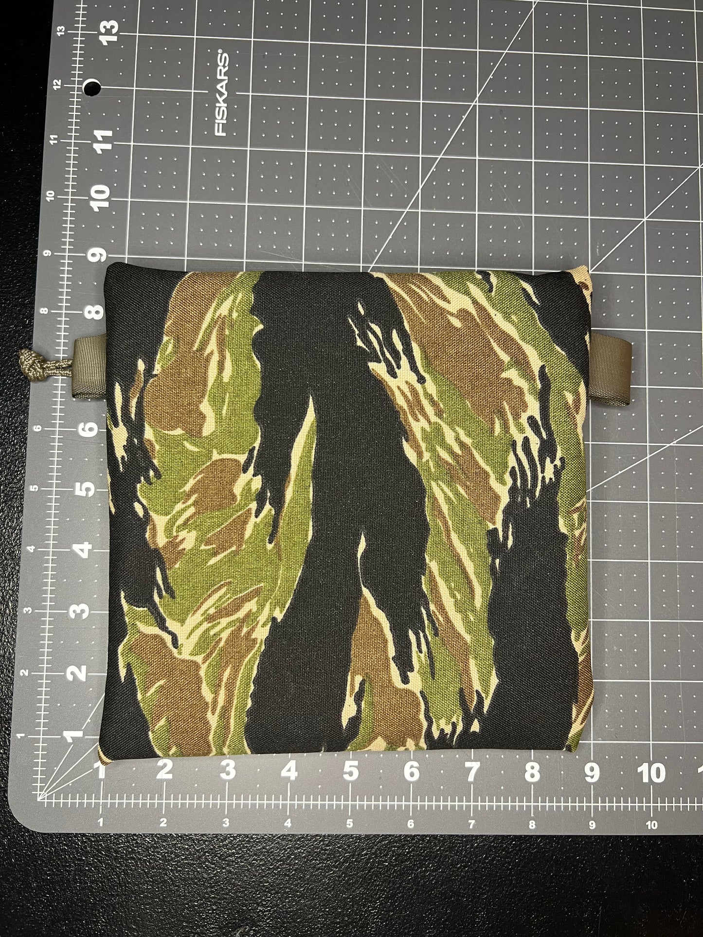 8"x8" Tiger Stripe general use pouch, 500D Cordura
