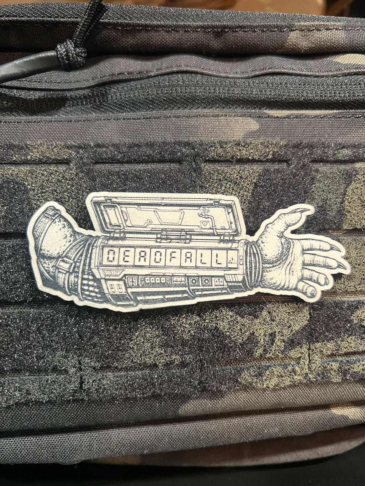 DeadFall Countdown Glow in the Dark Patch