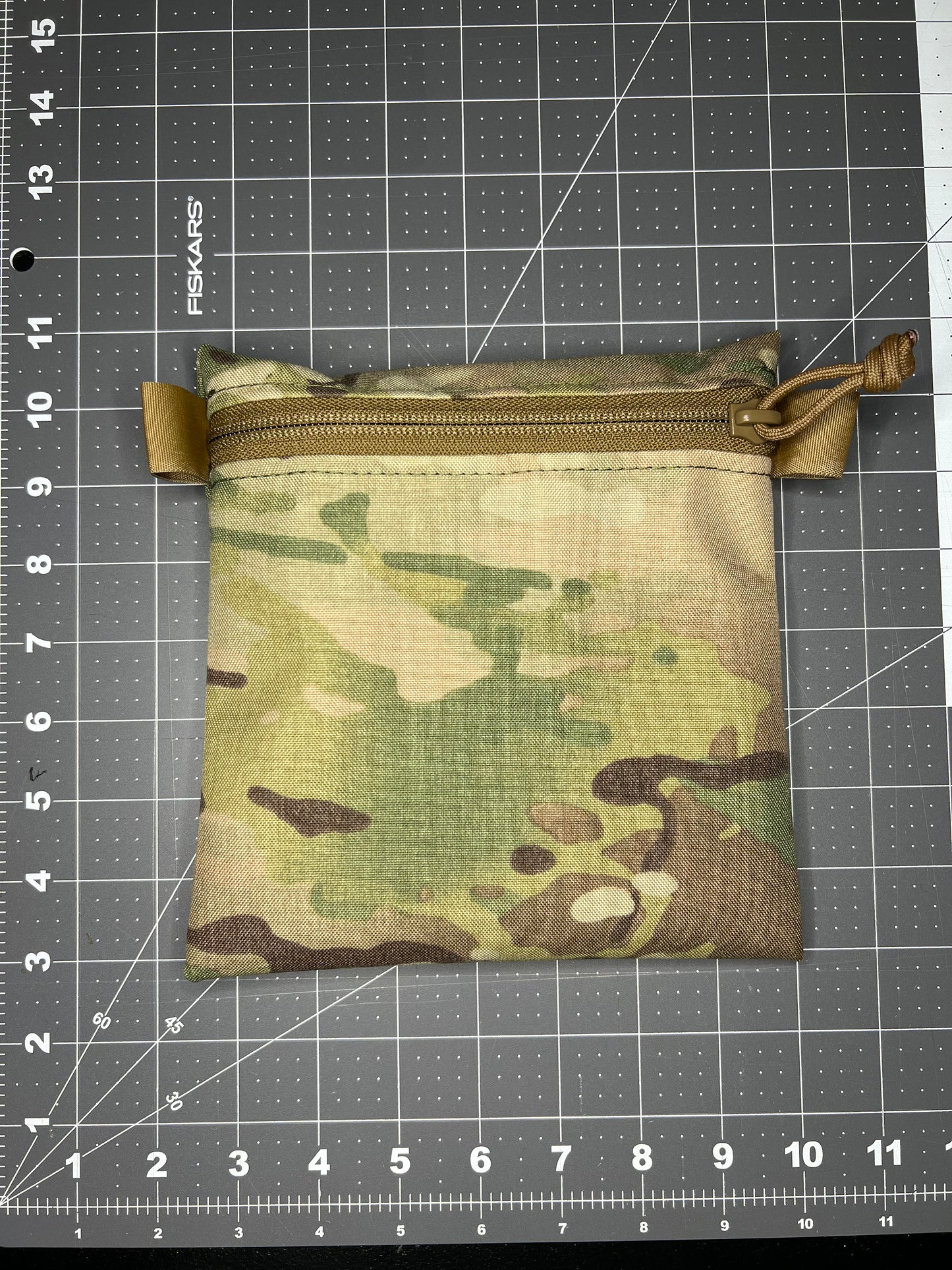 Multicam general use pouch, 500D Cordura approx size 7.5"x7.5"