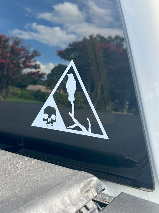 Vehicle window decal- 6 inch