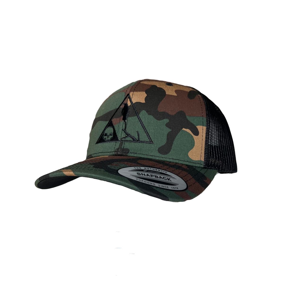 Branded Logo- Woodland Camo